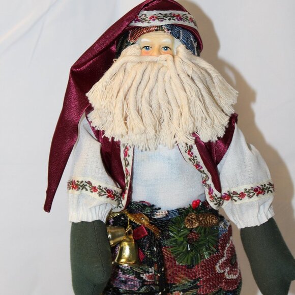 Vintage Weihnachtsmann Christmas Man Legend of Germany Old World Santa Doll deco - Picture 2 of 13